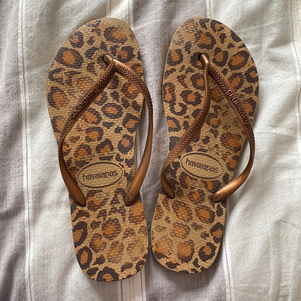 Original Leopard Print Havaianas